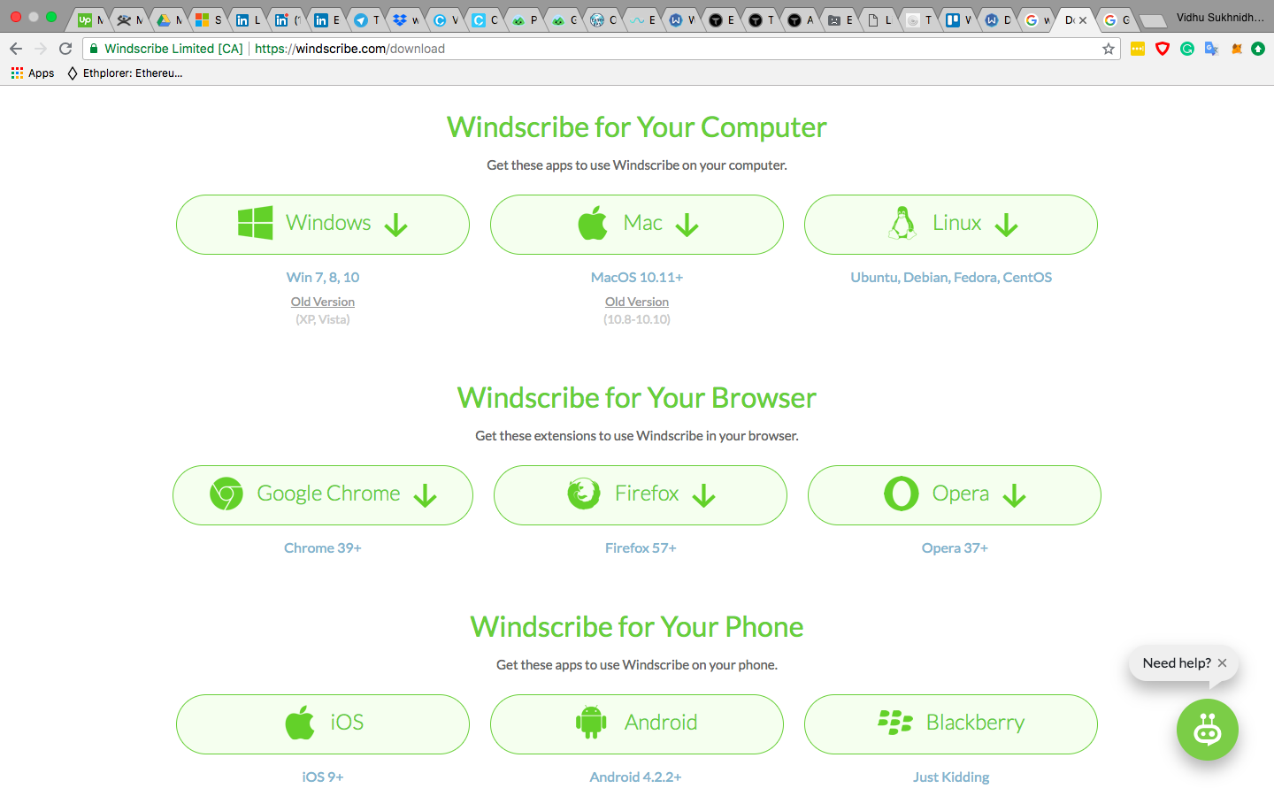 windscribe for mac review